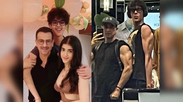 Agasthya’s toned muscular look