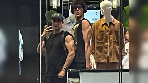 Flexing their muscles
