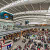 London s Heathrow Airport limits passenger counts to 100000 per