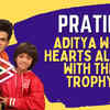 Article image for: Dance Deewane Juniors: Aditya Patil lifts the trophy with choreographer Pratik Utekar