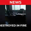 Article image for: Lucknow: MVVNL <i class="tbold">md</i>'s office destroyed in fire, no casualties reported