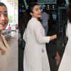 Article image for: After suffering an oops moment, Rashmika Mandanna appears dressed in white at Mumbai airport