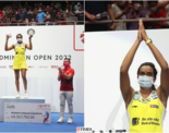 PV Sindhu clinches Singapore Open 2022 title, see pictures of the badminton champion from the winning moment