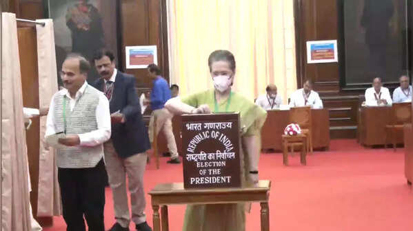 Voting to elect the next President of India