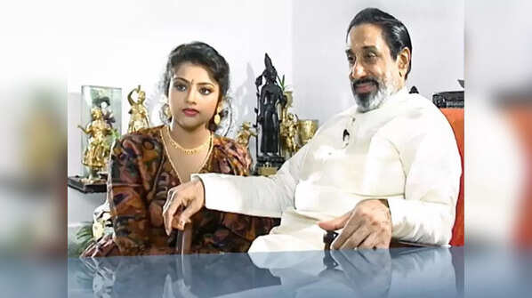 Movie debut with Sivaji Ganesan