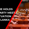 Article image for: Centre convenes all-party meet on situation in Sri Lanka
