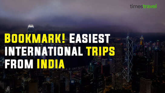 Bookmark! Easiest international trips from India