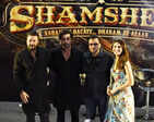 Ranbir Kapoor, Vaani Kapoor & Sanjay Dutt turn heads in ethnic wear as they promote Shamshera
