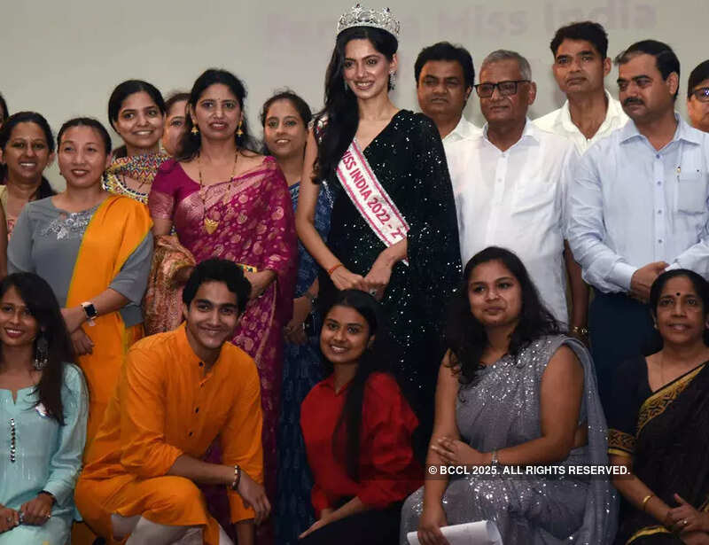 Femina Miss India 2022 2nd runner-up Shinata Chauhan's homecoming