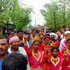 People celebrate in Droupadi Murmu's village Uparbeda