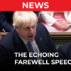 Article image for: UK Parliament: 'Hasta la vista'- How Boris Johnson signed off his final parliamentary speech