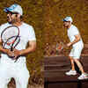 Kapil Sharma gets on the field to play tennis