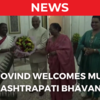 Article image for: Outgoing President Kovind welcomes Droupadi Murmu at Rashtrapati Bhavan
