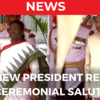 Article image for: <i class="tbold">president droupadi murmu</i> receives ceremonial salute at Rashtrapati Bhavan