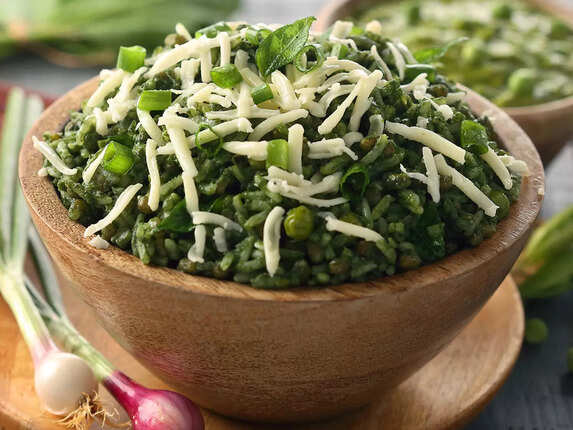 Cheesy Hari Bhari Khichdi