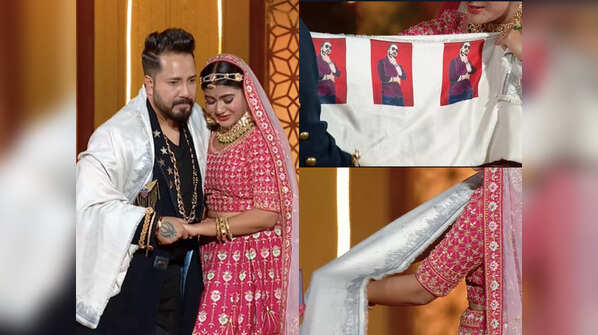 Her Bengali-touch gift for Mika