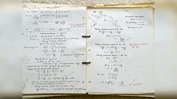 Maths on the ceiling