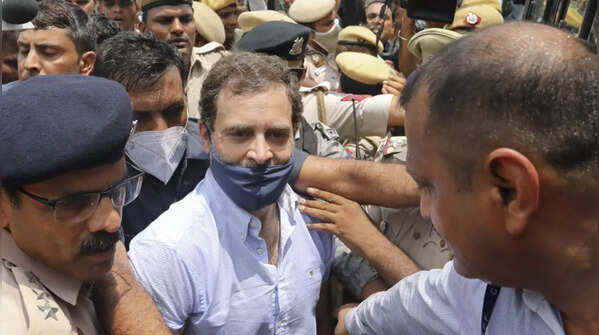 Rahul Gandhi detained