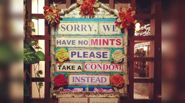 The Condom cafe