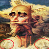 ​The faces on the rock
