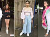 #ETimesSnapped: From Kartik-Kriti to Sara Ali Khan, paparazzi pictures of your favourite celebs