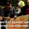 Article image for: Mumbai residents protest Aarey metro car shed project by sitting on street