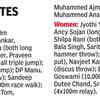 Indian athletes in the fray