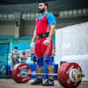 Article image for: Vikas Thakur strikes weightlifting <i class="tbold">silver medal</i> at CWG 2022, see pictures from winning moment
