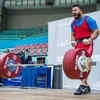 Article image for: Vikas Thakur strikes weightlifting <i class="tbold">silver medal</i> at CWG 2022, see pictures from winning moment