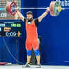 Article image for: Vikas Thakur strikes weightlifting <i class="tbold">silver medal</i> at CWG 2022, see pictures from winning moment