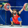 Article image for: Vikas Thakur strikes weightlifting <i class="tbold">silver medal</i> at CWG 2022, see pictures from winning moment