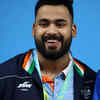 Article image for: Vikas Thakur strikes weightlifting <i class="tbold">silver medal</i> at CWG 2022, see pictures from winning moment
