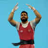 Article image for: Vikas Thakur strikes weightlifting <i class="tbold">silver medal</i> at CWG 2022, see pictures from winning moment
