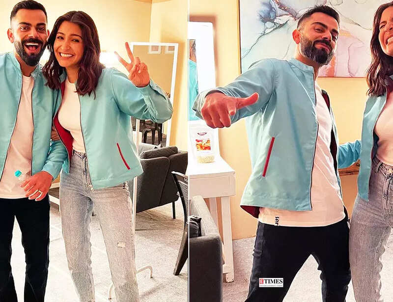 These happy pictures of Anushka Sharma with her 'cute boy' Virat Kohli you just can't give a miss