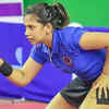 Table Tennis: India's Reeth Tennison is in action against Singapore's Tianwei Feng in Women's Singles - Round of 16 match