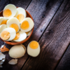 ​Hard-boiled eggs