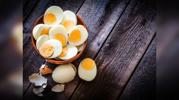 Hard-boiled eggs