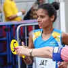 Athletics Race Walk: Women's 10,000m Race Walk - Final featuring India's Priyanka and Bhawna Jat is underway