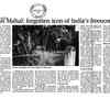 Newspaper clippings of August 15