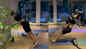 Samyuktha Menon tries her hands at aerial yoga