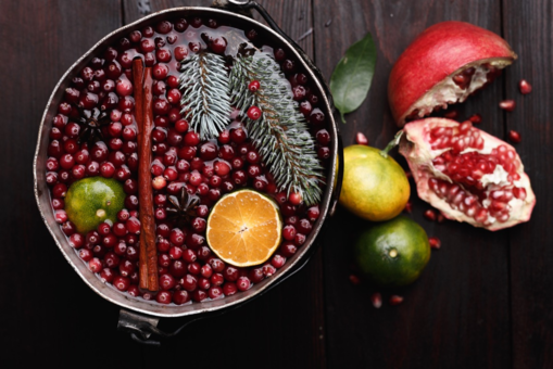 Pomegranate Hot Toddy
