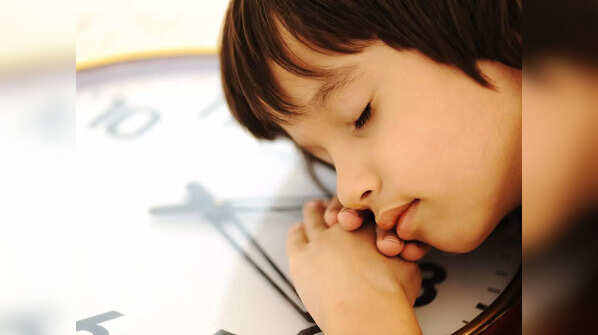 Trouble sleeping properly or waking up in the night with bad dreams