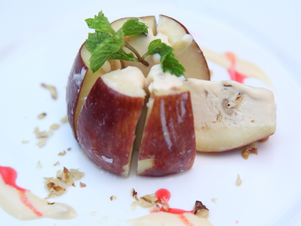 Stuffed Apple Ice Cream Recipe