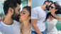 Mouni Roy and Suraj Nambiar share a passionate kiss on a yacht