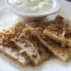 Keto cheese onion paratha