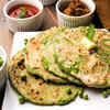 Matar paratha