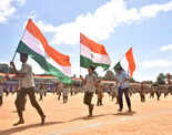 Manekshaw Parade Ground gets ready for Independence Day celebrations in Bengaluru