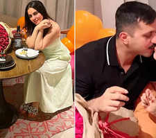 Kundali Bhagya fame Shraddha Arya celebrates her birthday with husband Rahul Nagal