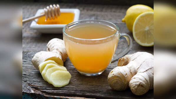 Ginger lemon water