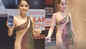 Urfi Javed steps out in a see-through glittery dress